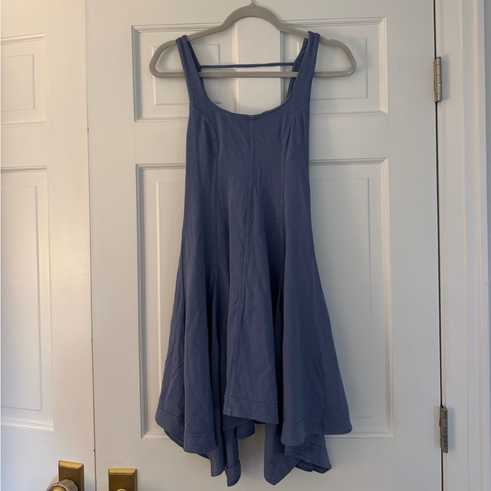 Anthropologie Blue Mini Dress